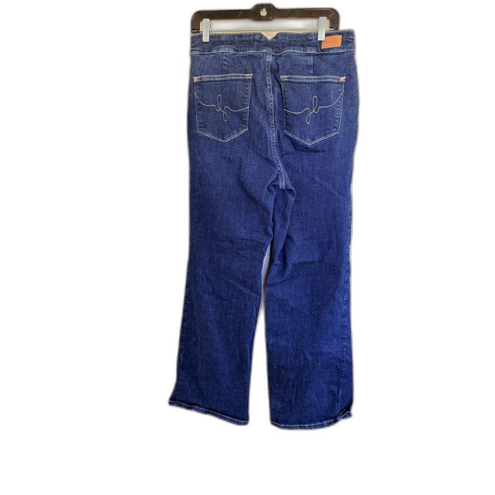Judy Blue High Rise Double Button Wide Leg Jeans‎ Size 31 - Picture 2 of 9